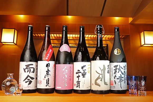 料理と相性の良い種類豊富なお酒で、より美味しく